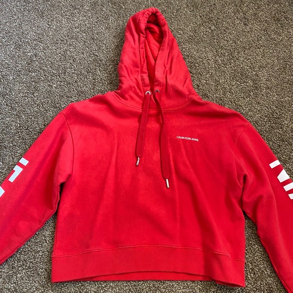 Calvin Klein crop hoodie ❤️ - Picture 1 of 6